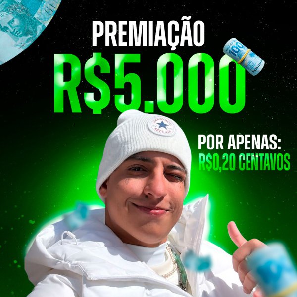  🎉5 MIL REAIS NO PIX🎉